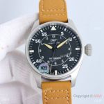 Swiss IWC Big Pilot's Watch 43mm Spitfire Black Dial Titanium case Watches